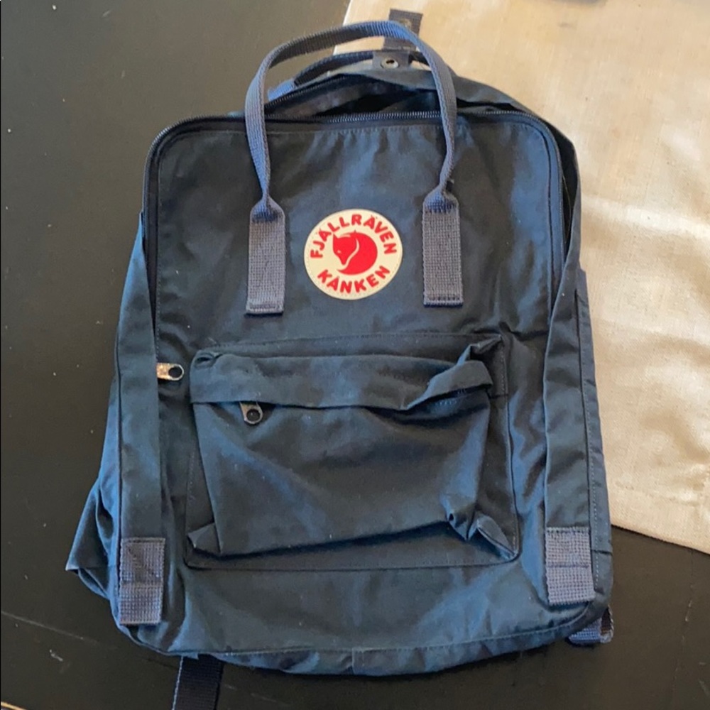 Fjallraven Kanken Navy Blue Backpack